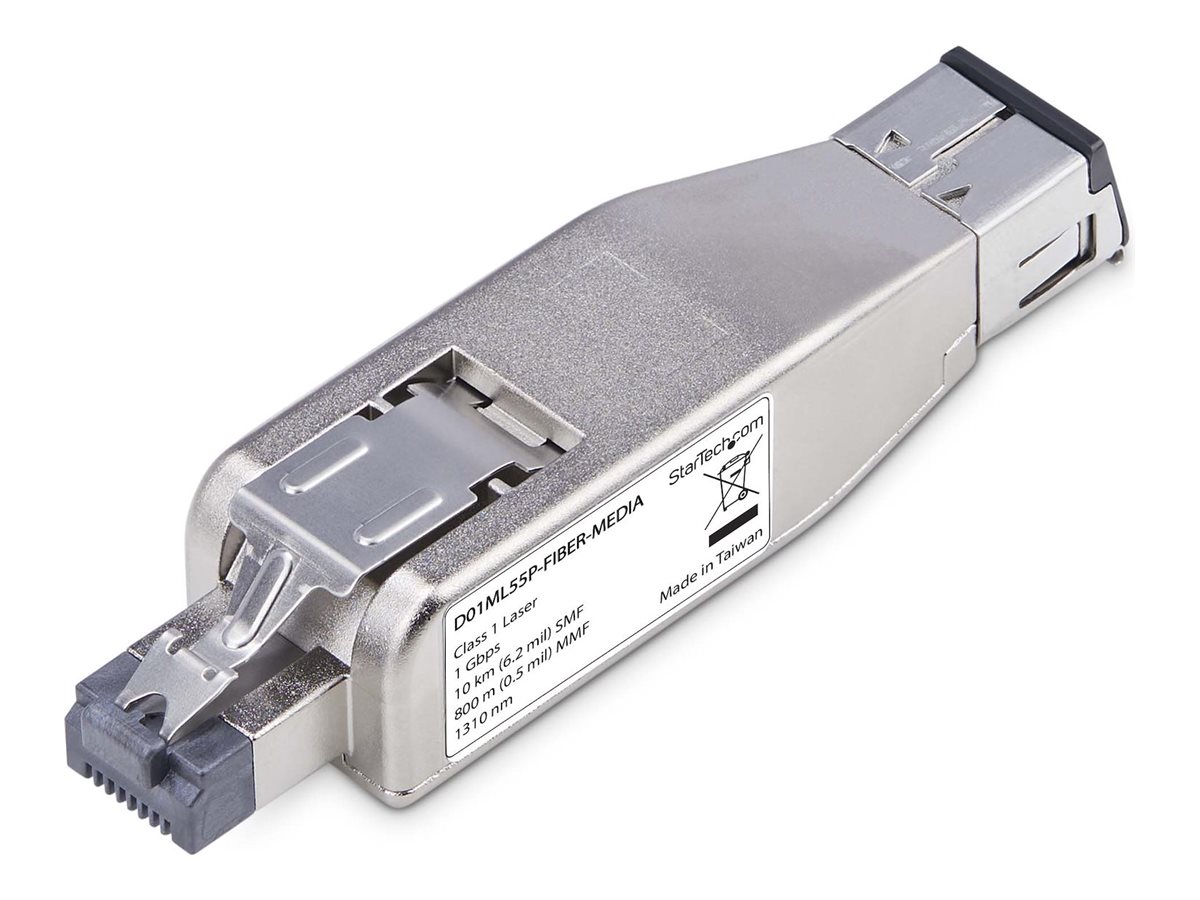 StarTech.com Glasfaser Medienkonverter Dongle