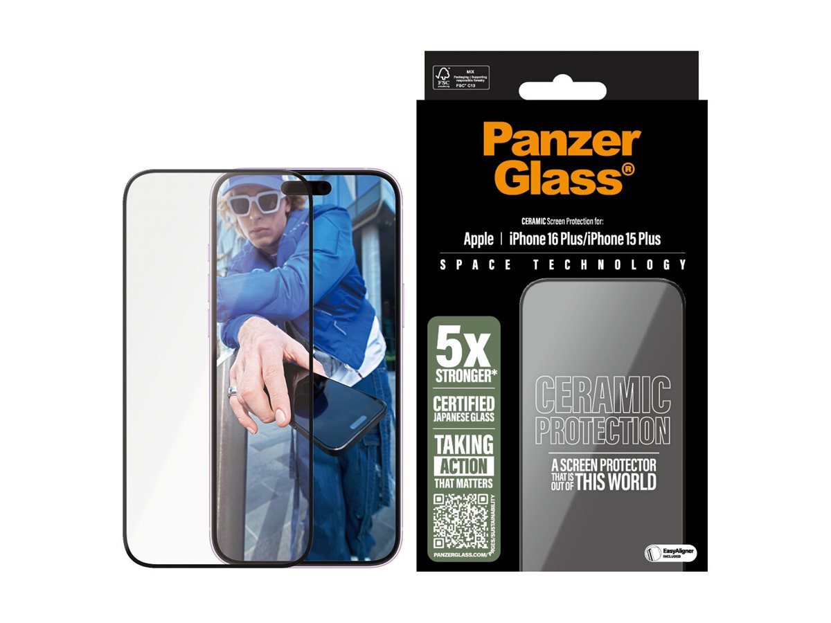 PanzerGlass Bildschirmschutz für Handy - ultrabreite Passform, Ansicht 3