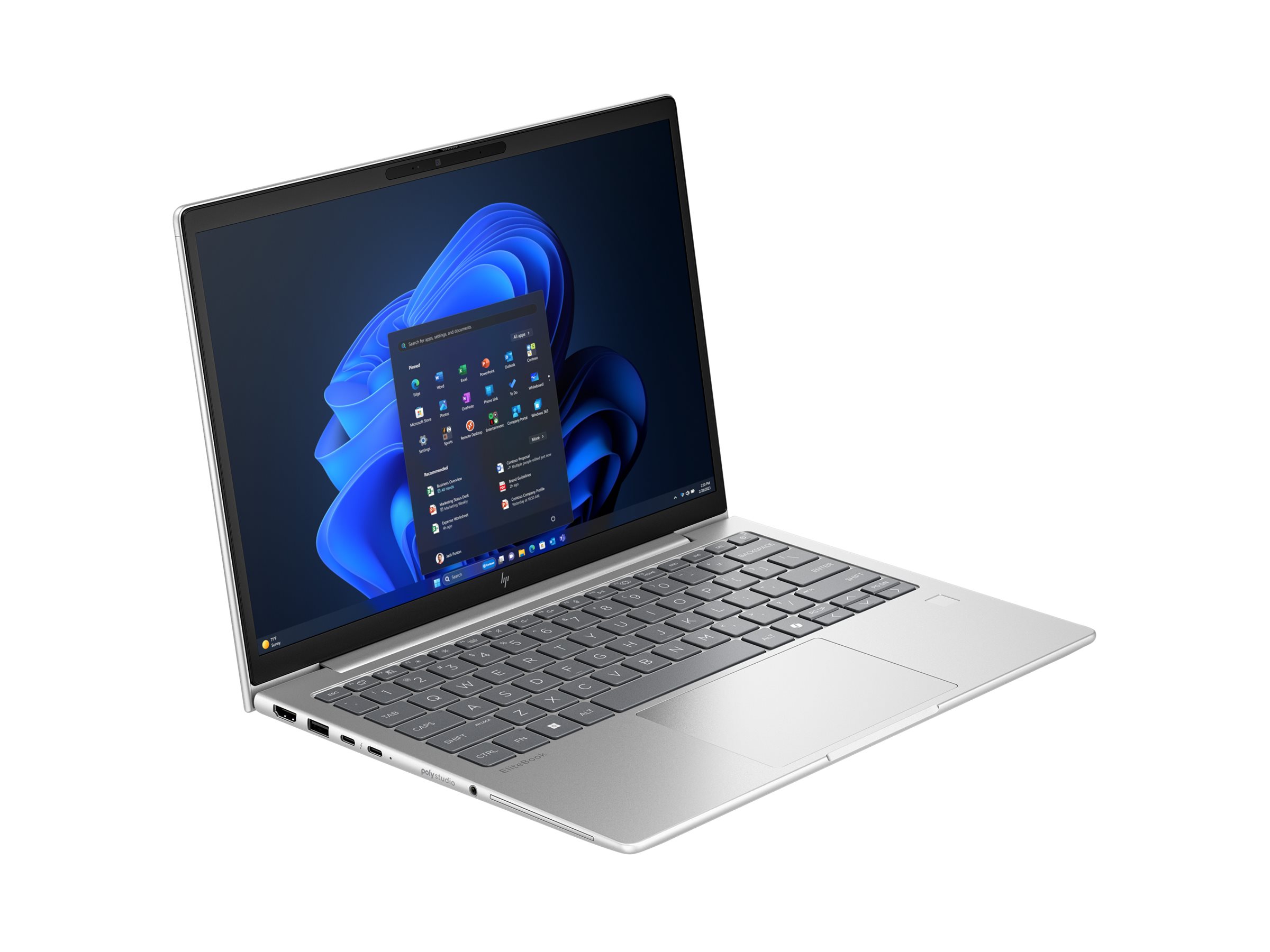 HP EliteBook 6 G1i Notebook AI - 177-Grad Scharnierdesign - Intel Core Ultra 5 225U / 1.5 GHz - Win 11 Pro - Intel Graphics - 16 GB RAM - 512 GB SSD NVMe - 33.8 cm (13.3")
