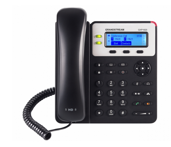 Grandstream GXP1620 - VoIP-Telefon - dreiweg Anruffunktion, Ansicht 2