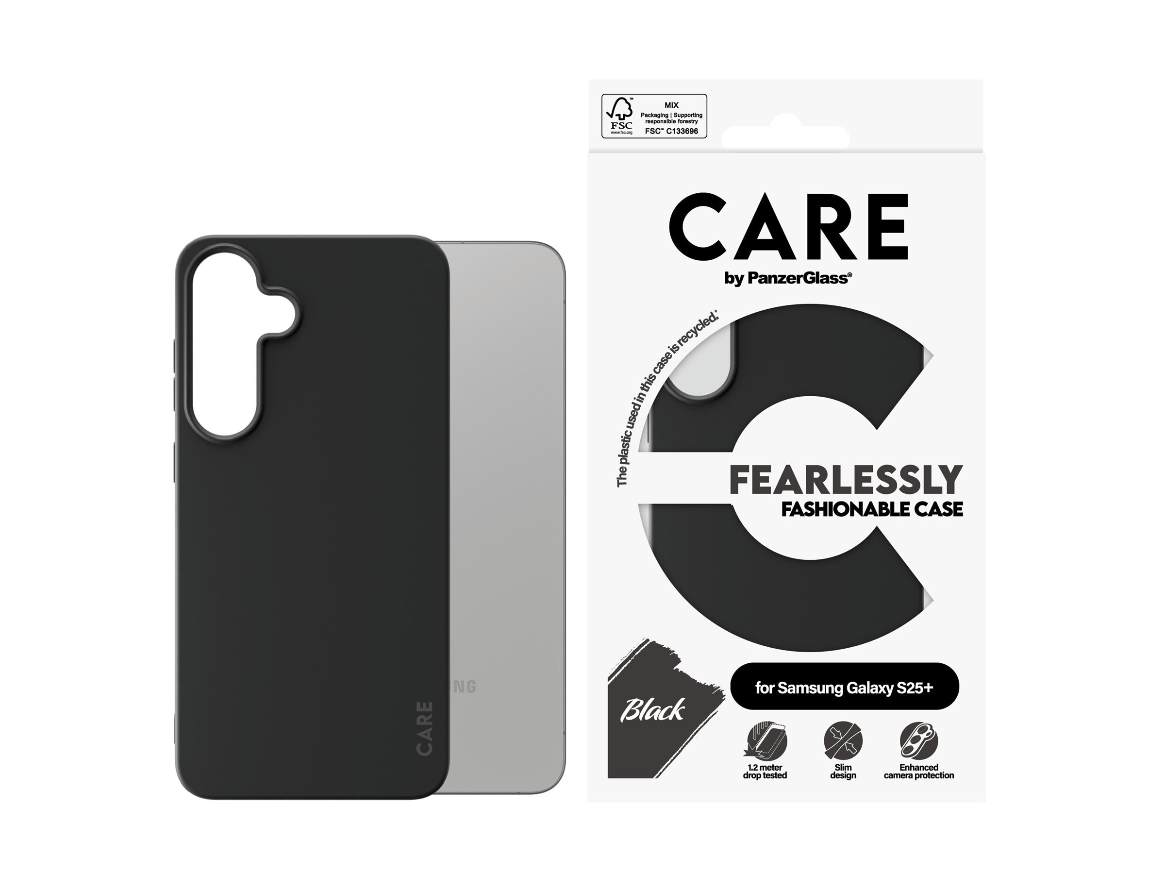 PanzerGlass CARE by PanzerGlass - Hintere Abdeckung für Mobiltelefon - Thermoplastisches Polyurethan (TPU), Ansicht 4