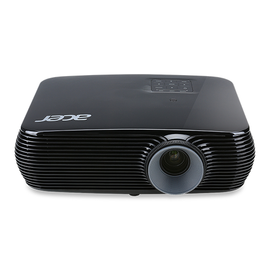 Acer X1228H - DLP-Projektor - UHP - tragbar - 3D - 4500 ANSI-Lumen - XGA (1024 x 768), Ansicht 2