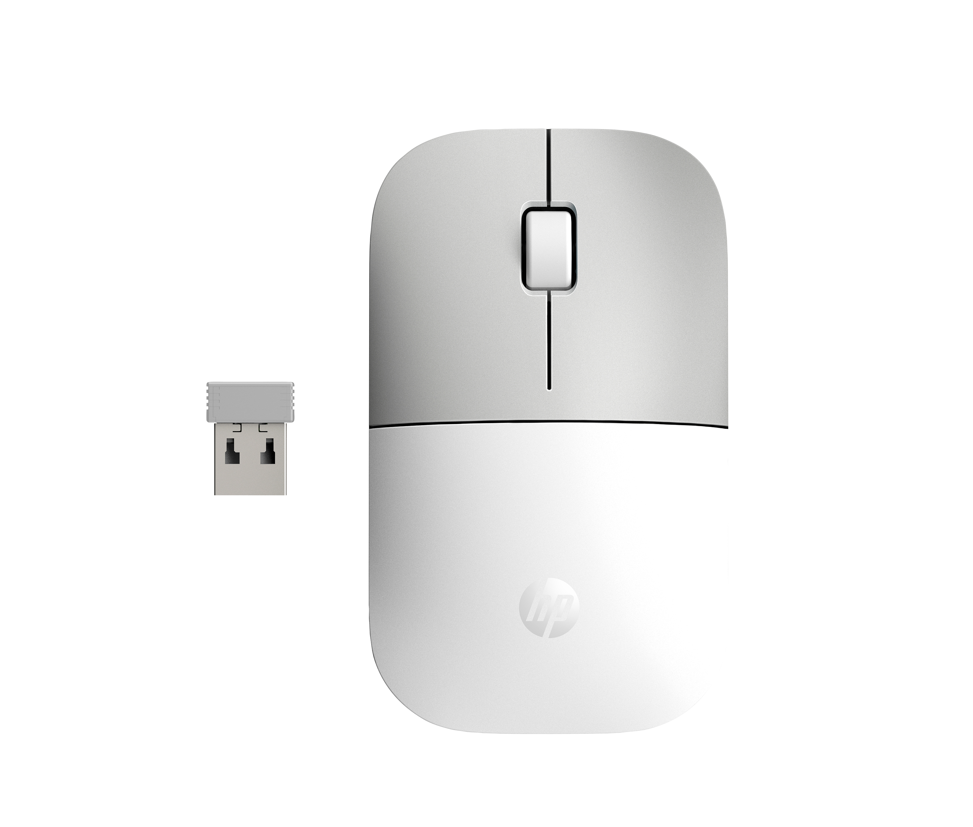 HP Z3700 - Maus - kabellos - 2.4 GHz - kabelloser Empfänger (USB)