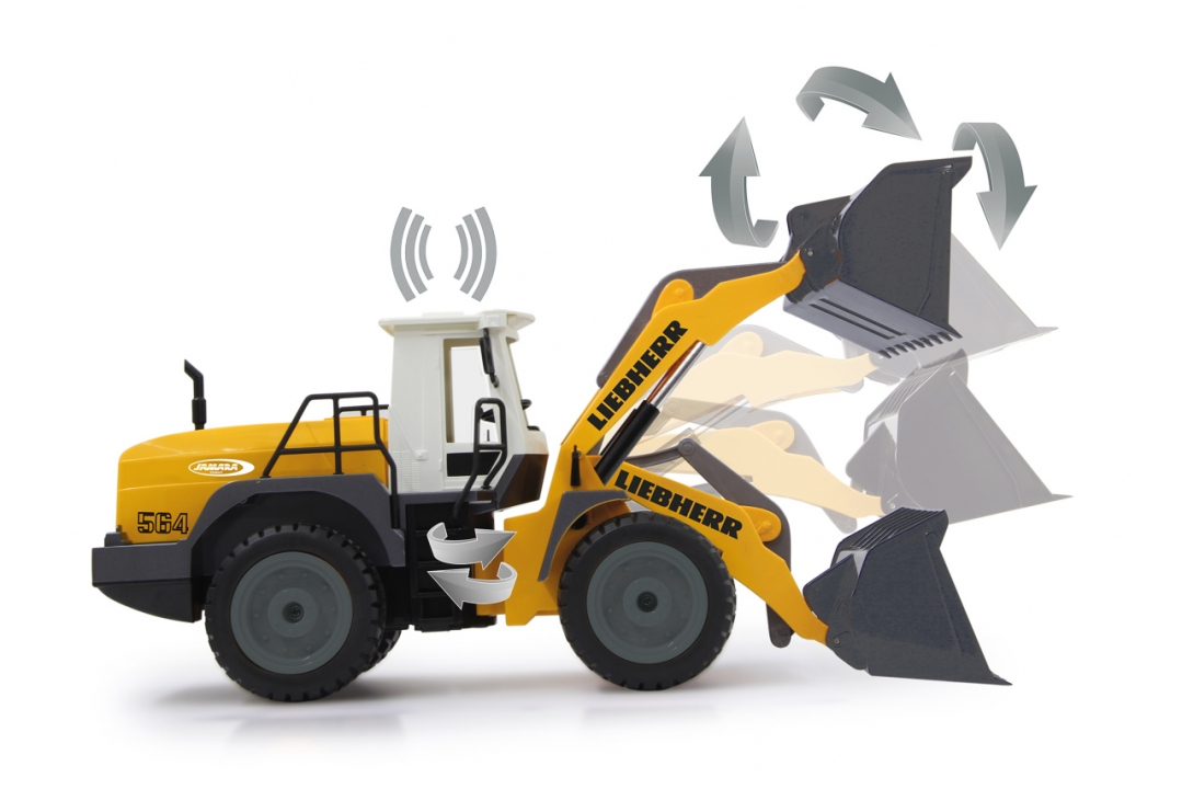 JAMARA Radlader Liebherr - Bulldozer - Alkali, Ansicht 4