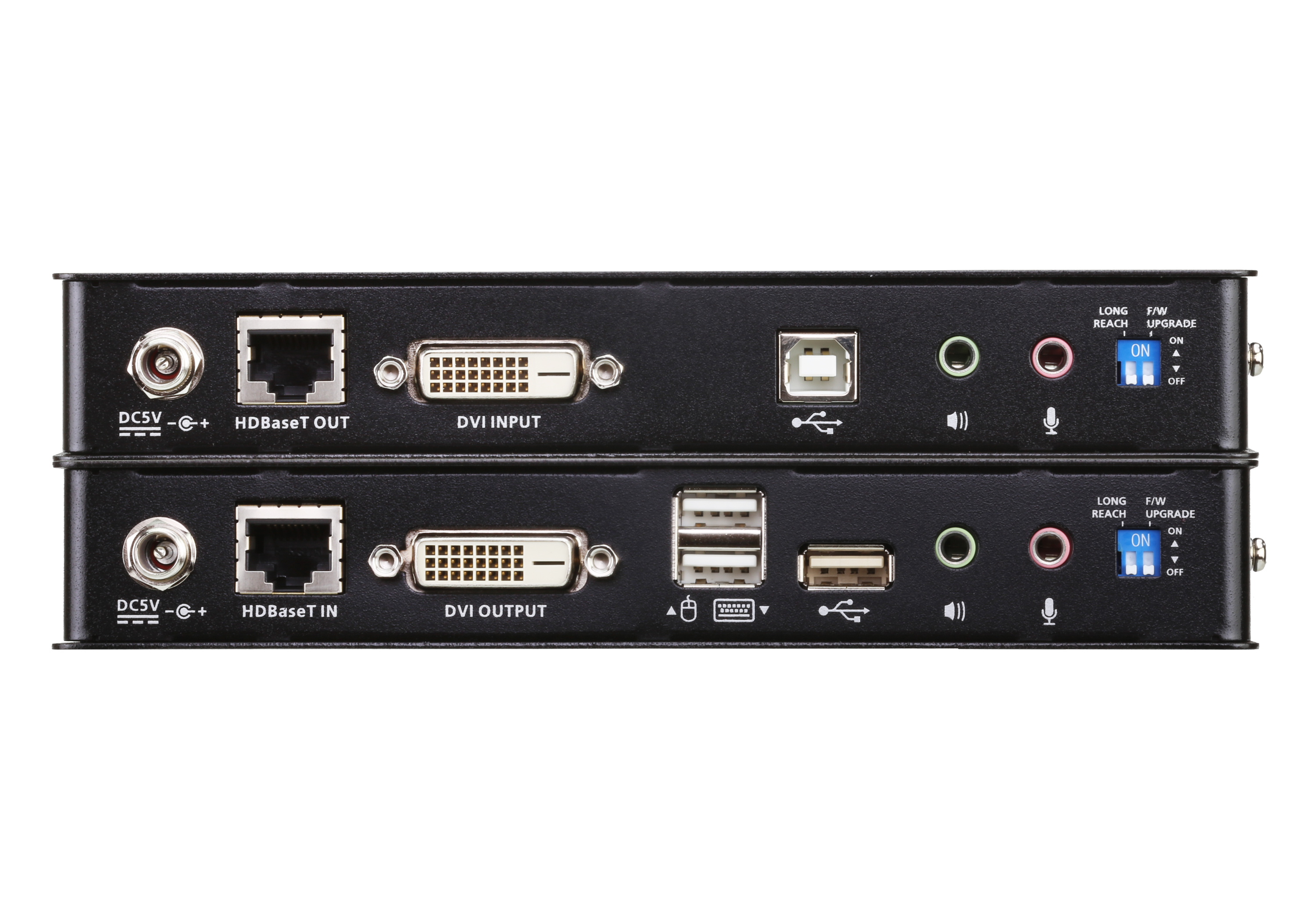 ATEN CE 620 - KVM-/Audio-/USB-/serieller Extender, Ansicht 3