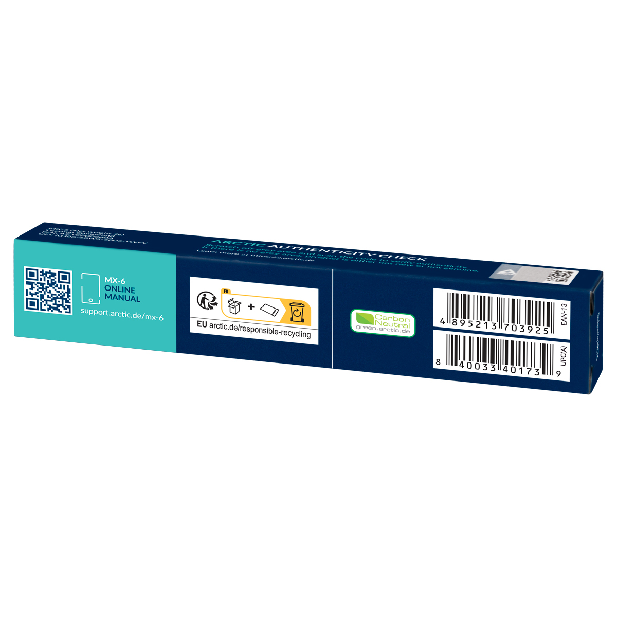 Arctic MX-6 - Wärmeleitpaste - 4 g - Grau, Ansicht 3
