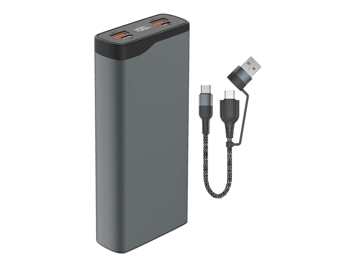 4smarts VoltHub Pro - Select Edition - Powerbank - 20000 mAh - 74 Wh - 22.5 Watt - 5 A - Huawei Fast Charge, PD 2.0, PD 