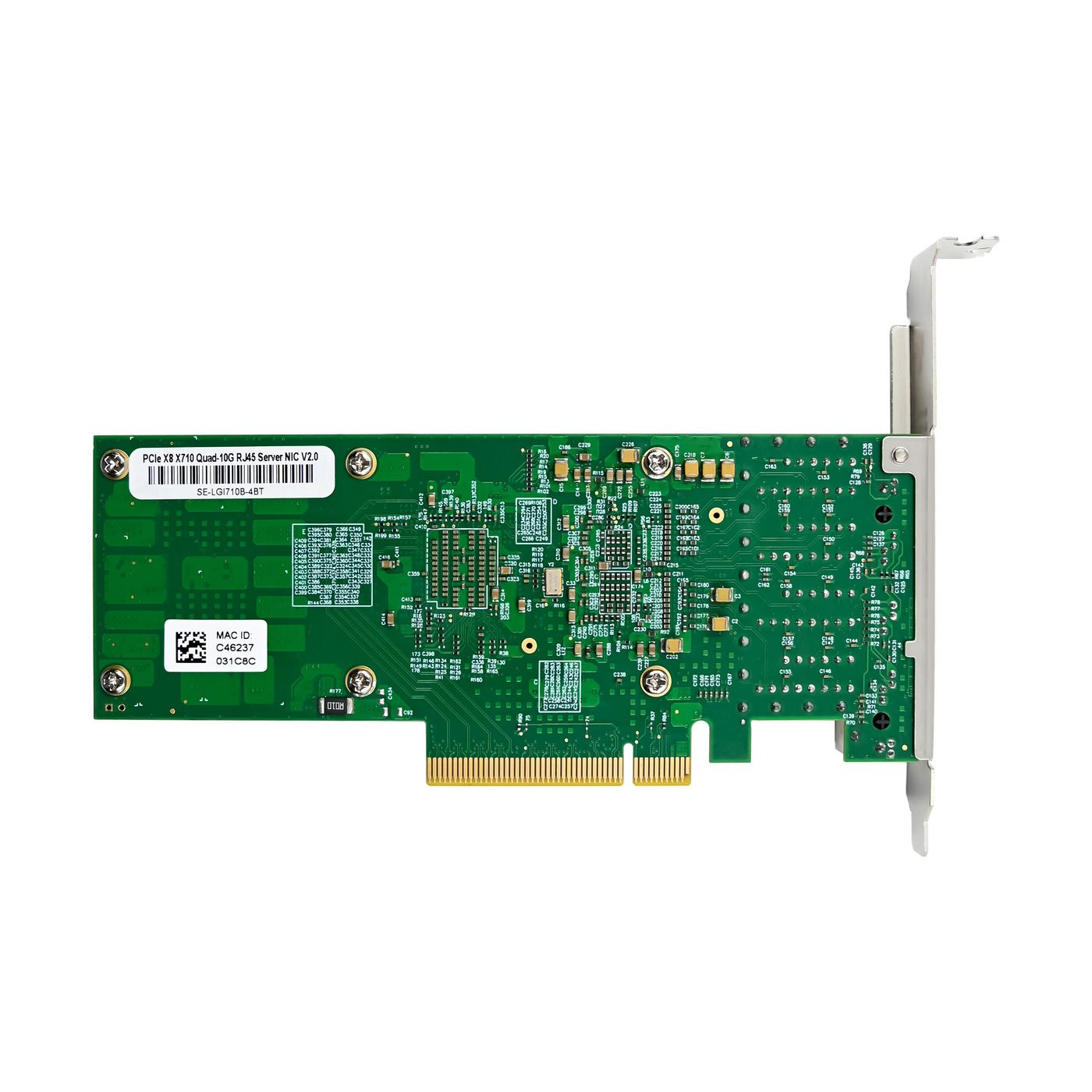 MicroConnect Network Card PCIe x8 X710-T4 Quad- 10GbE, Ansicht 3