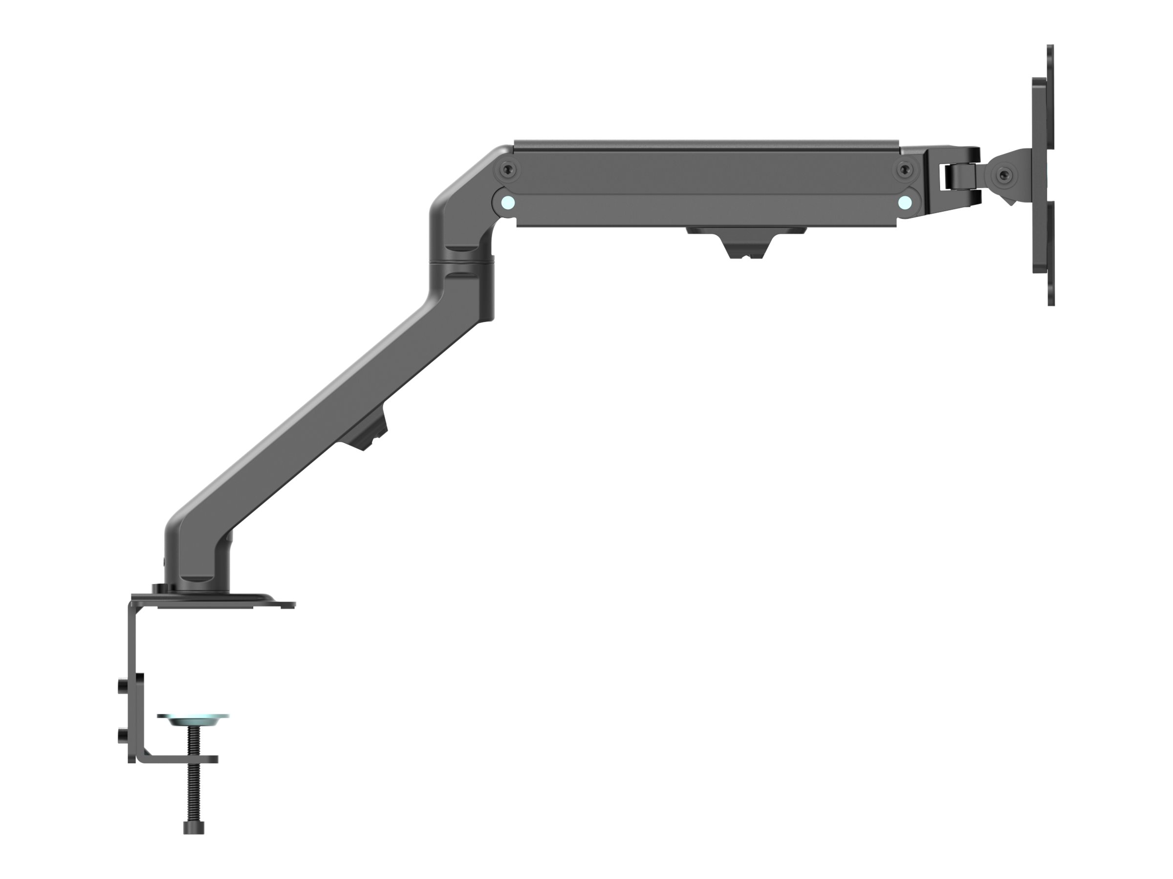 Vision VFM-DAD/4 - Befestigungskit - einstellbarer Arm - für 2 Displays zwischen 17 und 27 - Aluminium, Stahl, Ansicht 5