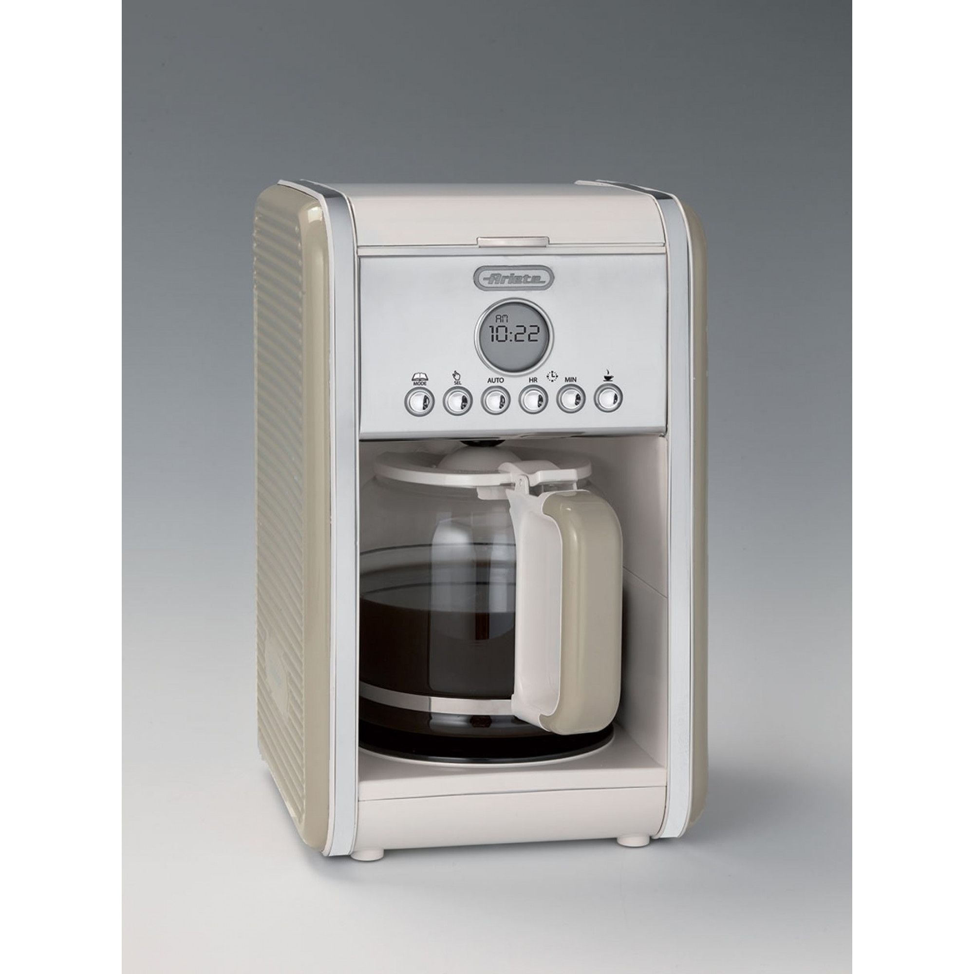 Ariete 1342 Vintage - Kaffeemaschine - 12 Tassen - Beige, Ansicht 4