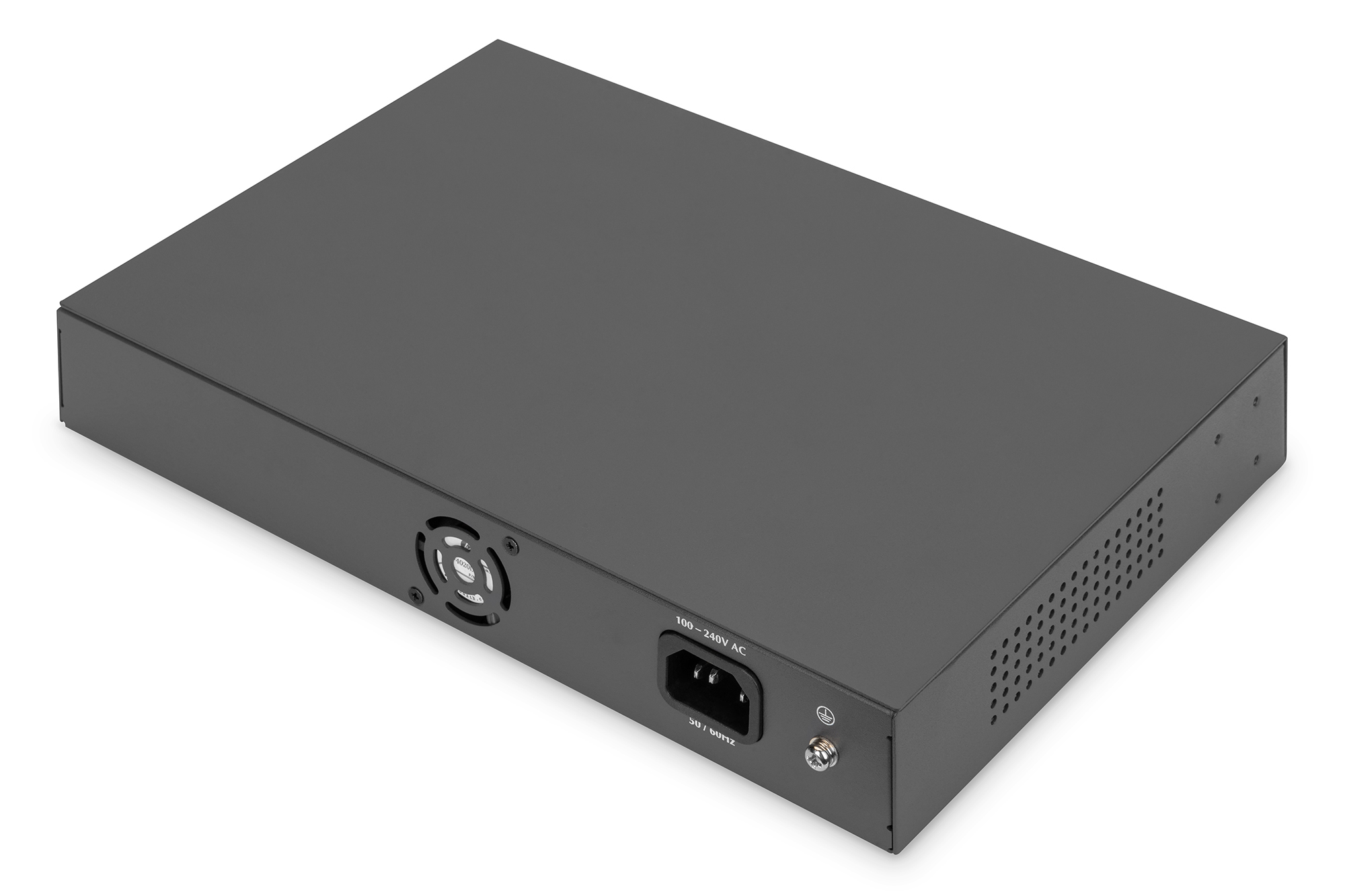 DIGITUS Switch 16-Port FE PoE 2 GE Uplinks RJ45/SFP - Switch - 16-Port, Ansicht 2