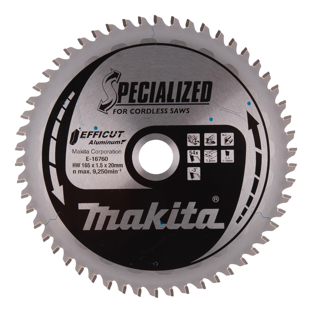 Makita Specialized EFFICUT - Kreissägeblatt - für Aluminium, Ansicht 2