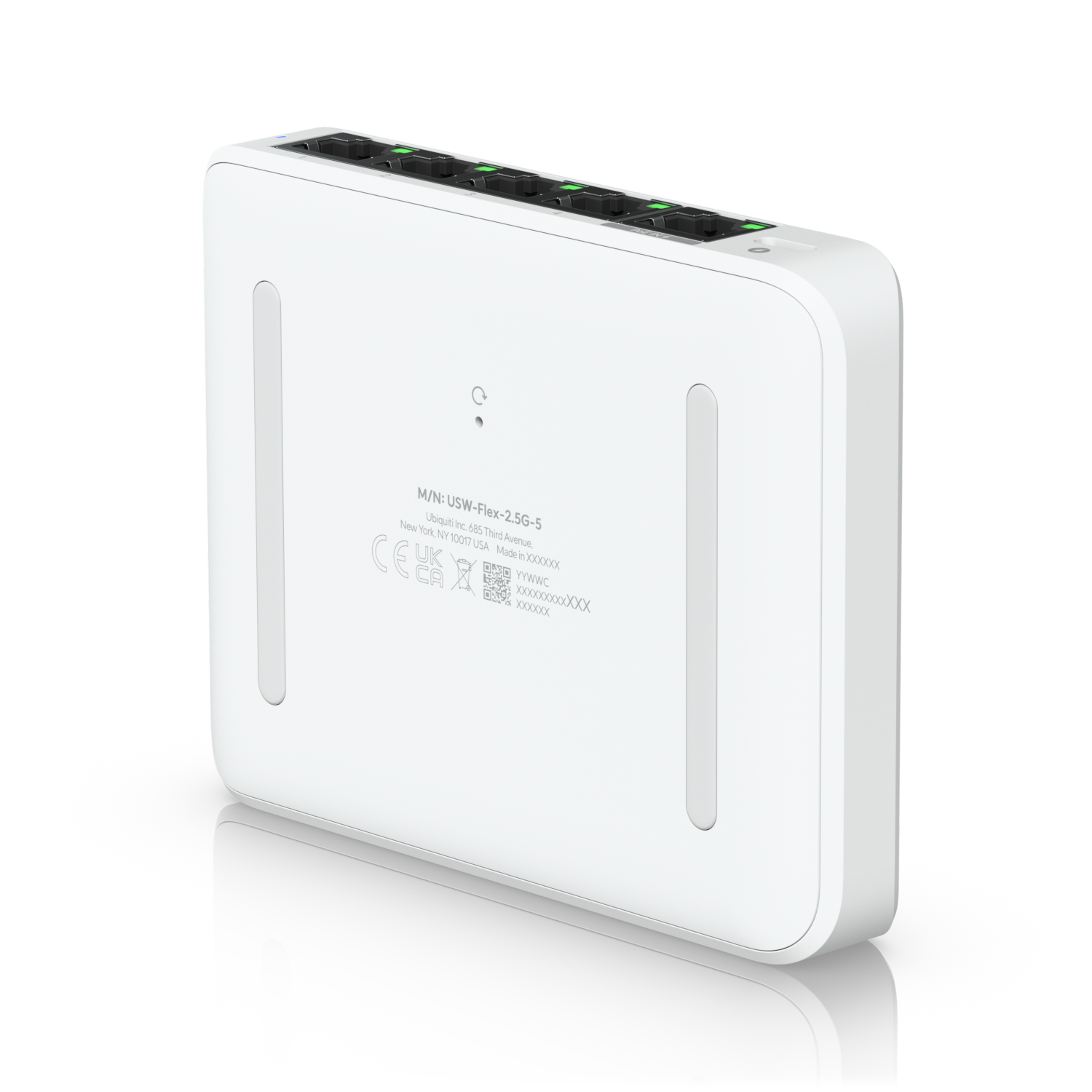 Ubiquiti UniFi Switch Flex Mini 2.5G - Switch - L2+ - managed - 4 x 2.5GBase-T + 1 x 2.5GBase-T (PoE), Ansicht 4