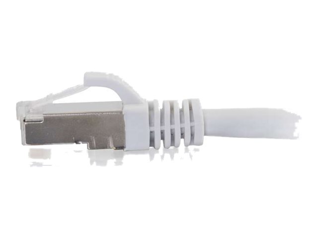 C2G Cat6a Booted Shielded (STP) Network Patch Cable - Patch-Kabel - RJ-45 (M) - Weiß, Ansicht 2