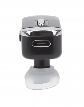 IC Intracom Manhattan Single Ear Bluetooth Headset (Clearance Pricing), Omnidirectional Mic, Integrated Controls, Black, Ansicht 4