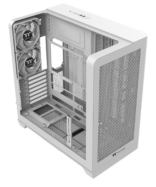 Thermaltake Midi View 390 Air Snow White - Midi/Minitower - ATX, Ansicht 3