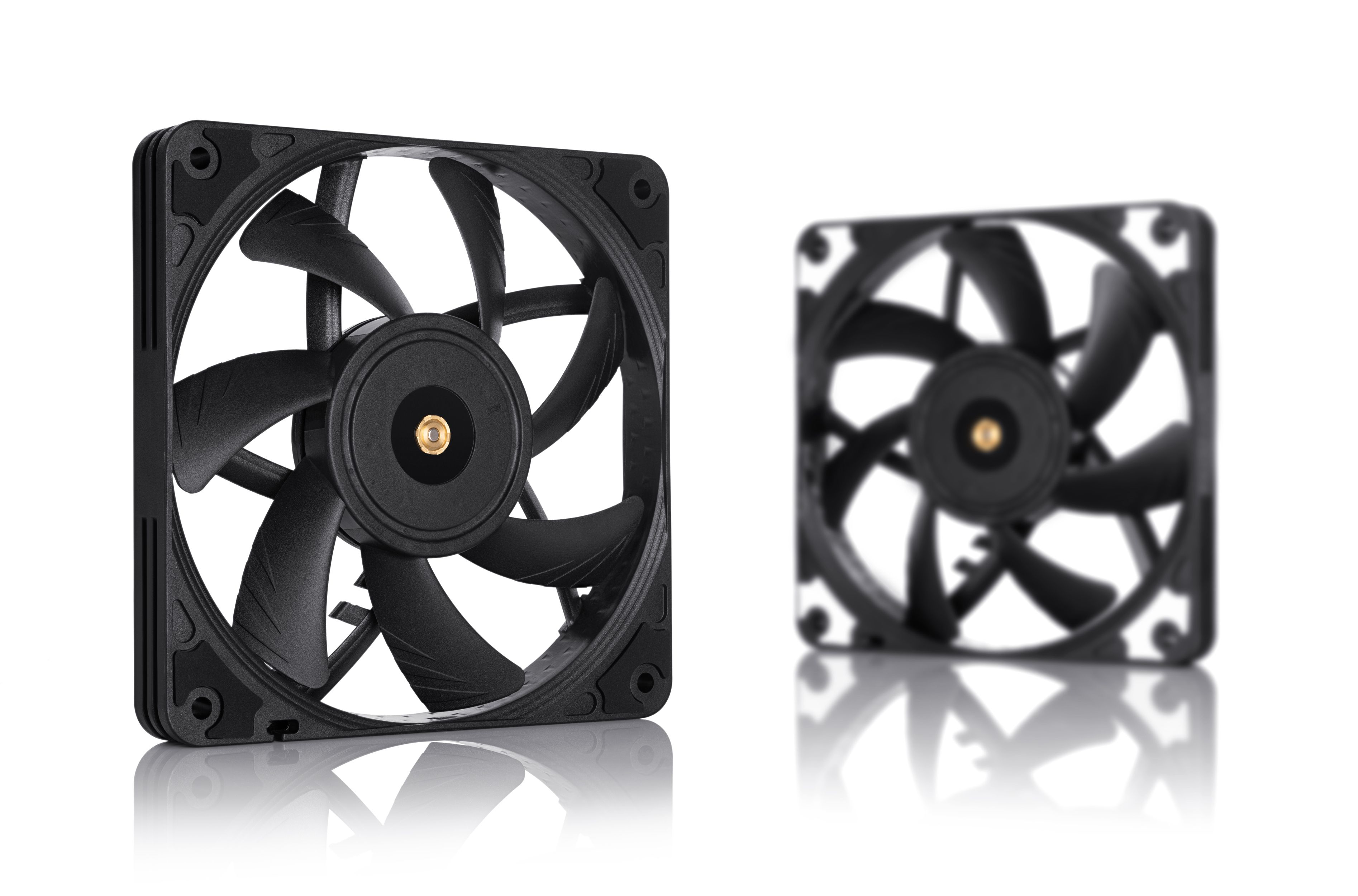 Noctua chromax NF-A12x15 PWM.black.swap - Gehäuselüfter, Ansicht 2