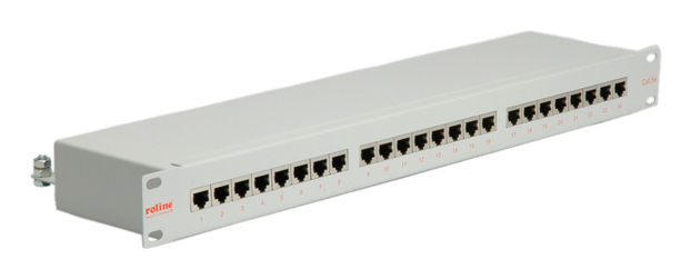 ROLINE Patch Panel - CAT 5e - Hellgrau - 1U - 48.3 cm (19), Ansicht 3