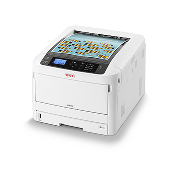 OKI C824dn - Drucker - Farbe - Duplex - LED - A3 - 1200 x 600 dpi - bis zu 26 Seiten/Min. (einfarbig)/, Ansicht 2