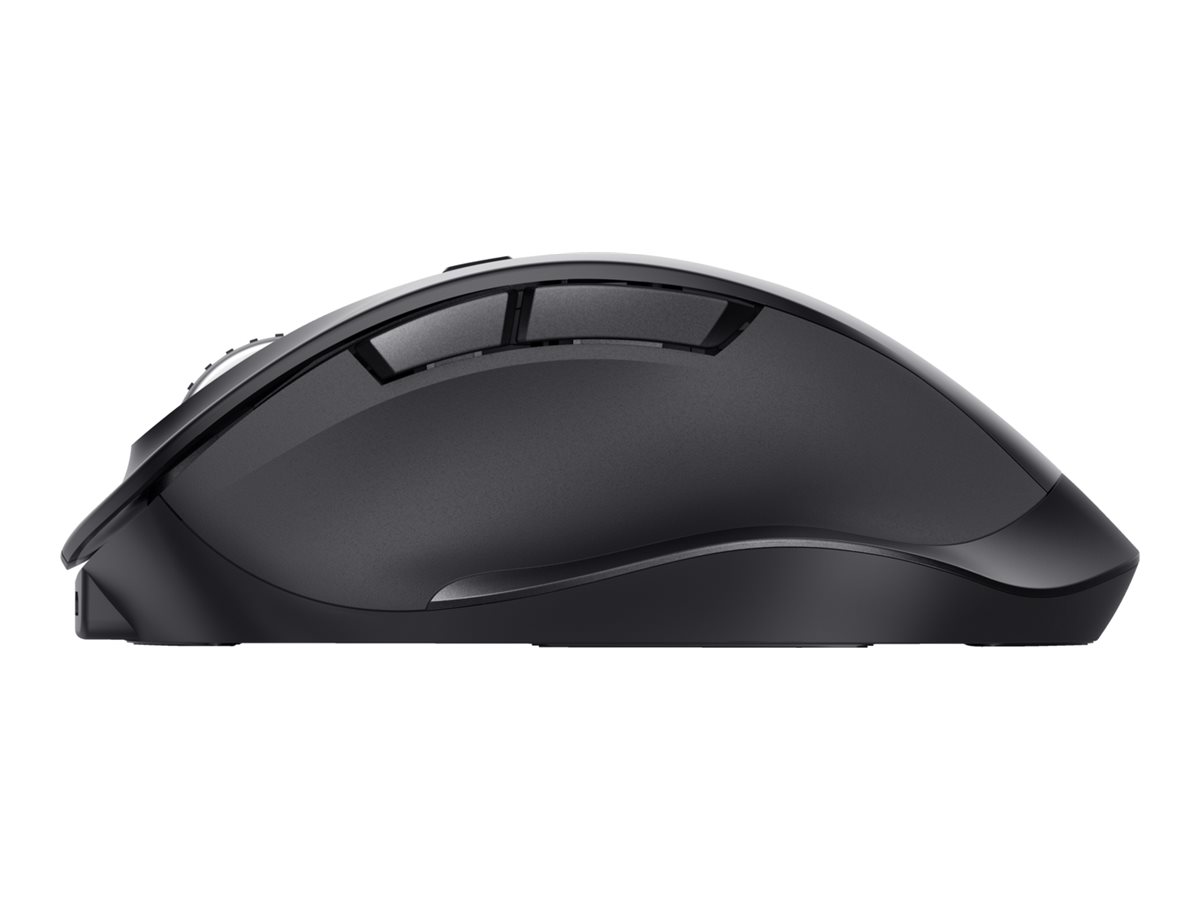 Trust Fyda Comfort - Maus - eco - ergonomisch - Für Rechtshänder - optisch - 6 Tasten - kabellos - 2.4 GHz - kabelloser Empfänger (USB)