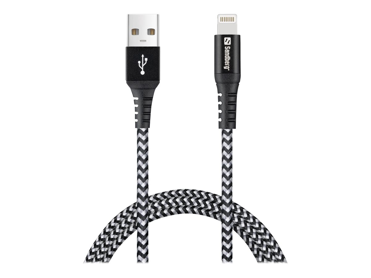 SANDBERG Survivor Lightning Cable 1M (441-35)