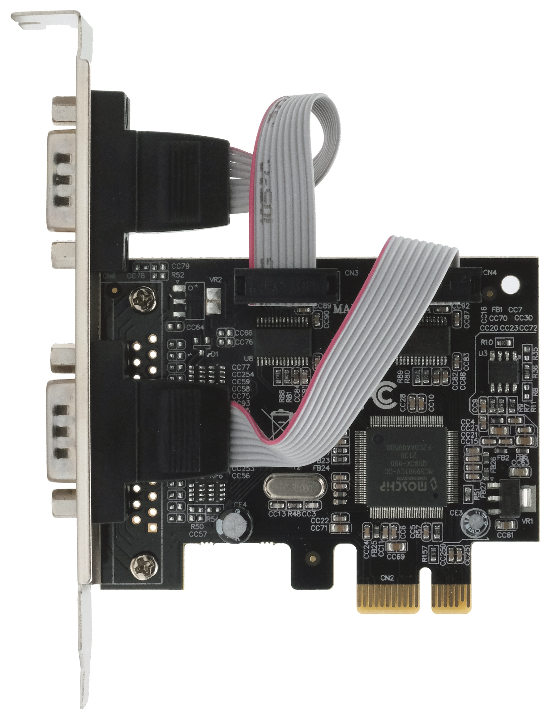 Exsys EX-46012 - PCIe - Seriell - Männlich - RS-232 - Grau - China, Ansicht 2
