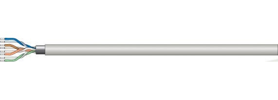 Intellinet Network Bulk Cat6 Cable, 23 AWG, Solid Wire, 305m, Grey, Copper, S/FTP, Box, Ansicht 4