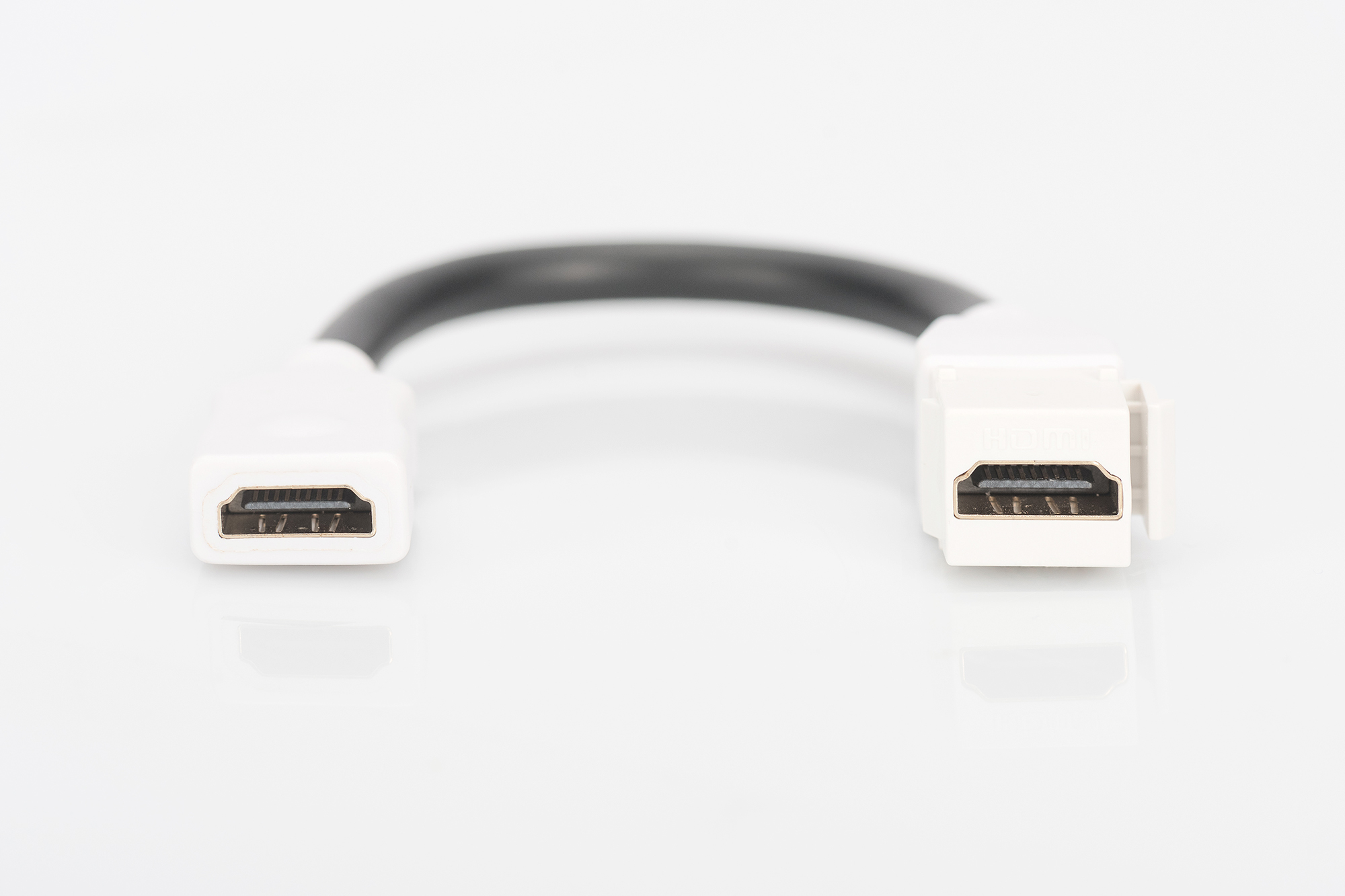 DIGITUS HDMI 2.0 Keystone Modul mit 12 cm Zuleitung (Buchse/Buchse), Ansicht 4