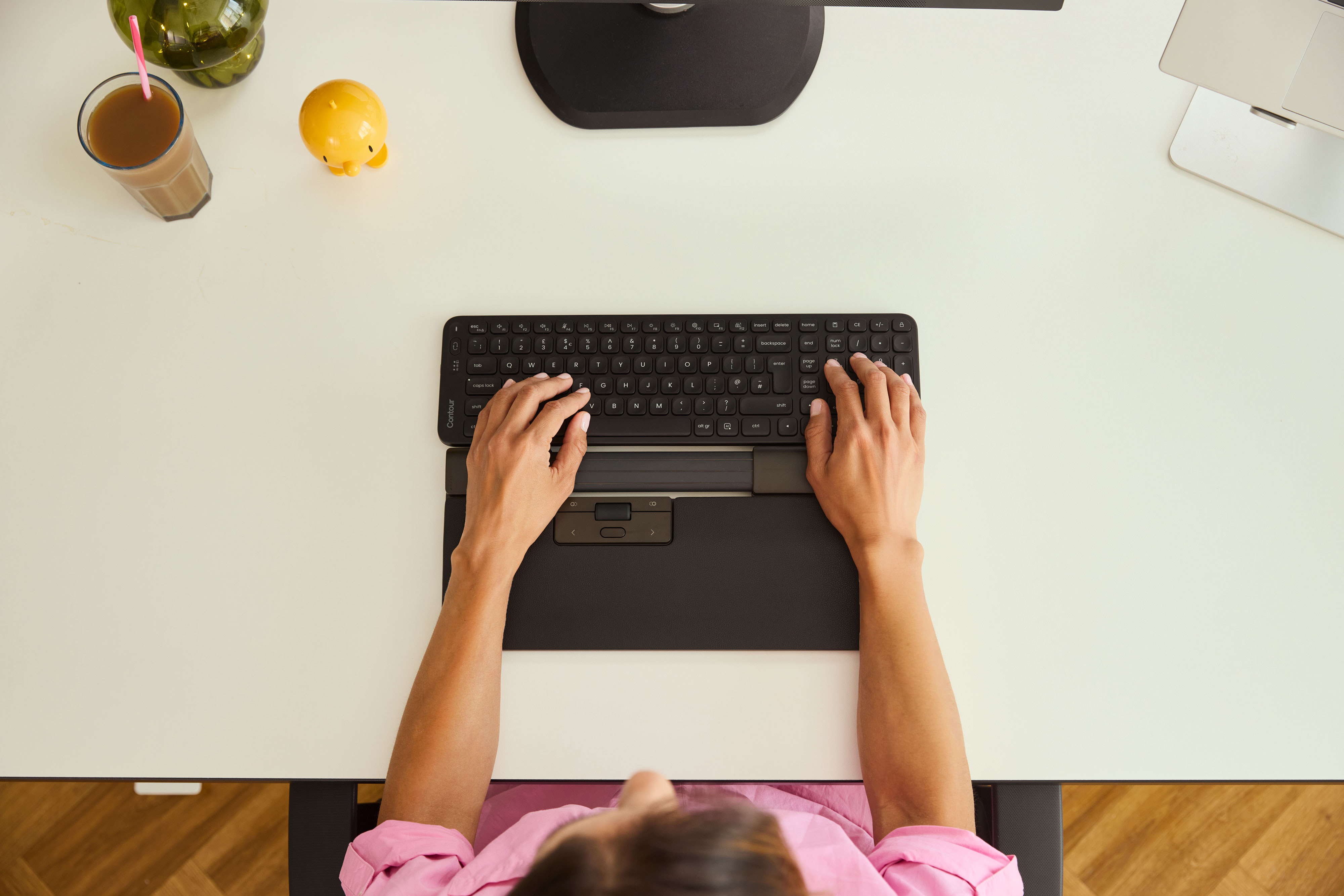 Contour SliderMouse Pro - Zentrales Zeigegerät - normal - ergonomisch - 6 Tasten - kabellos, kabelgebunden - Bluetooth, Ansicht 4