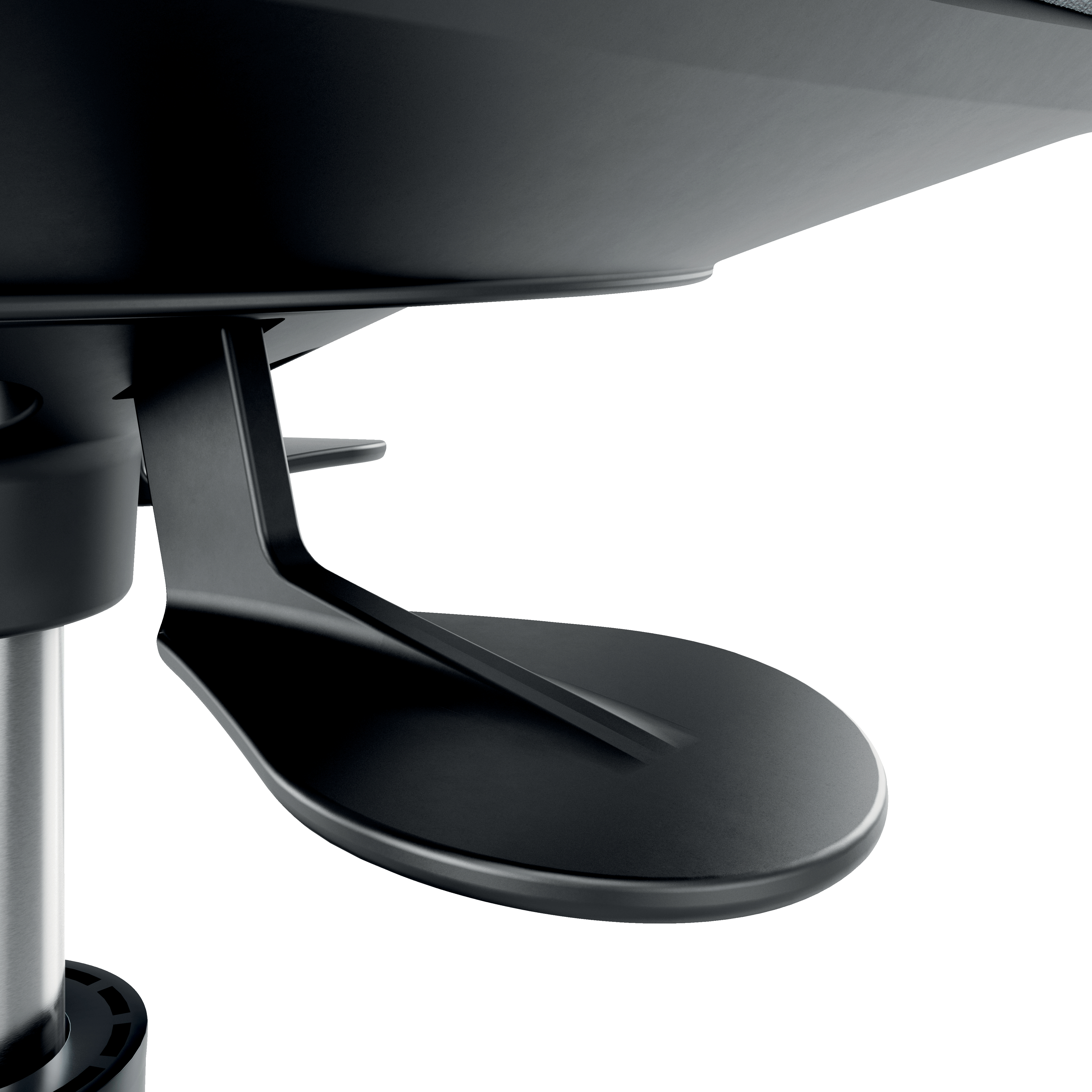 Esselte Leitz Ergo Active Sitzhocker m.Rollen&Balance Komfortsitz schwarz, Ansicht 2