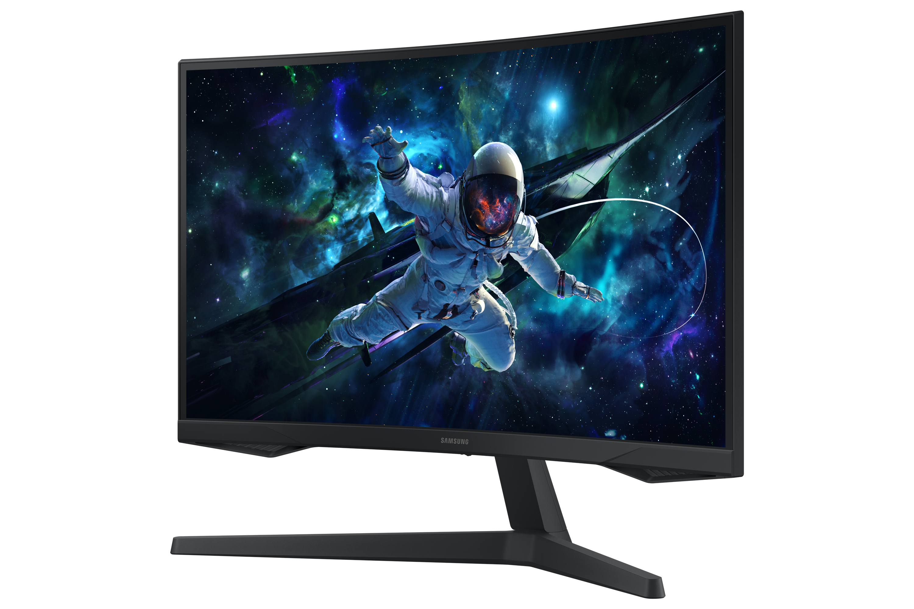 Samsung Dis 27 S27CG554EU Black VA - 9,1 ms, Ansicht 3