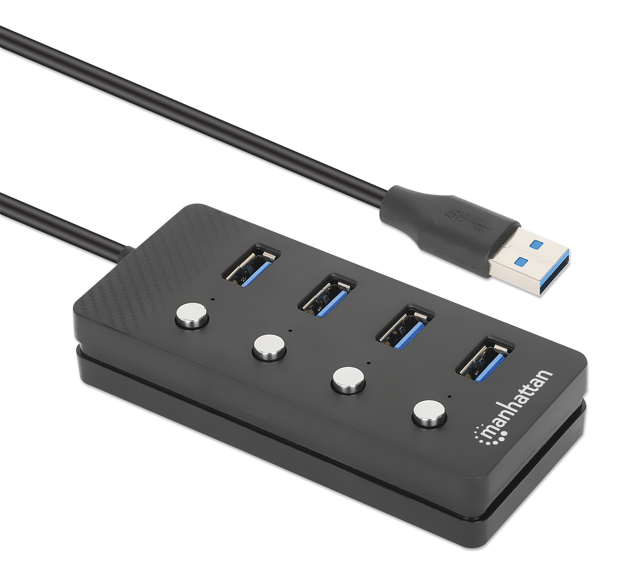 Manhattan Hub - 4 x USB 3.2 Gen 1 - Desktop, Ansicht 4