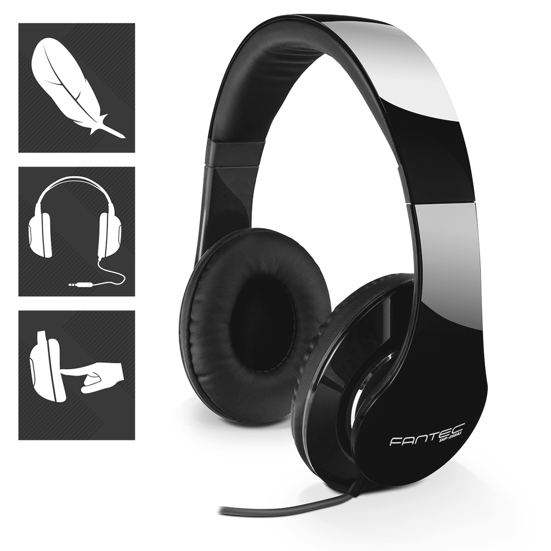FANTEC SHP-250AJ-BB - Kopfhörer - ohrumschließend, Ansicht 4