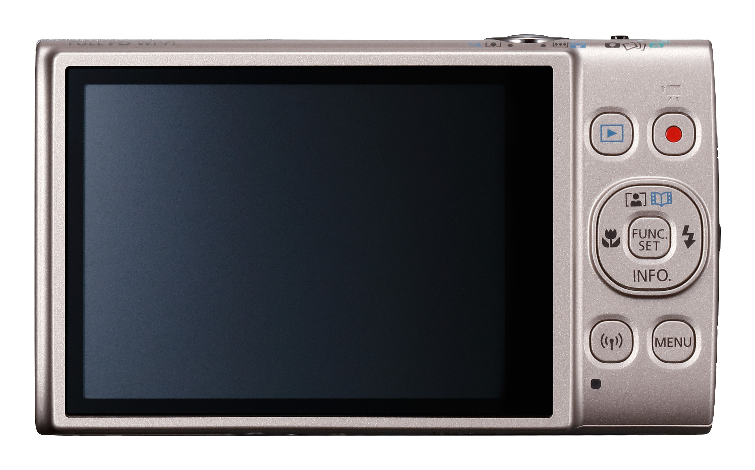 Canon IXUS 285 HS - Digitalkamera - 20,2 MP CMOS - Display: 7,62 cm/2,3" TFT - Silber, Ansicht 4