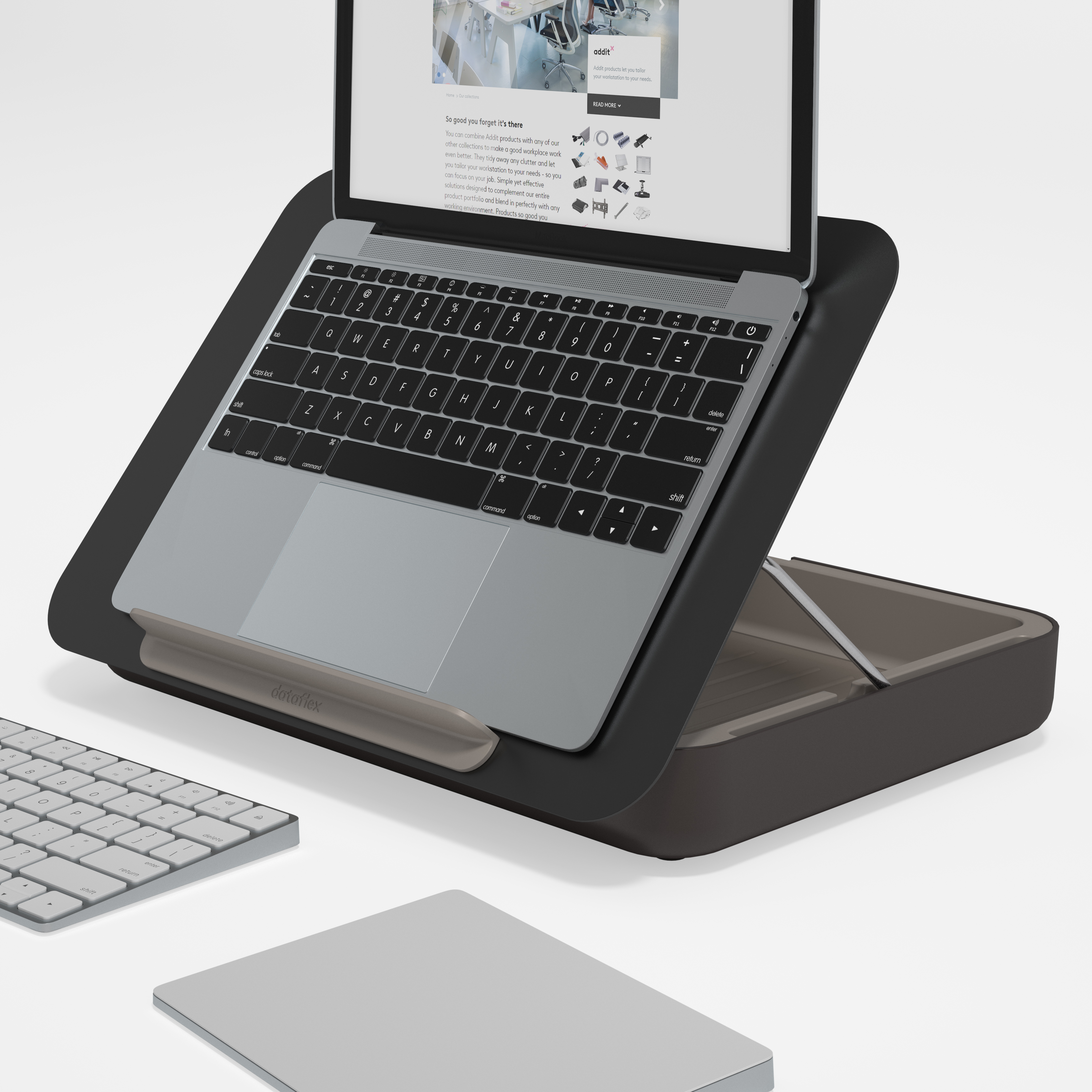 Dataflex Addit Bento ergonomic toolbox 903 - Hartschalentasche, Ansicht 2