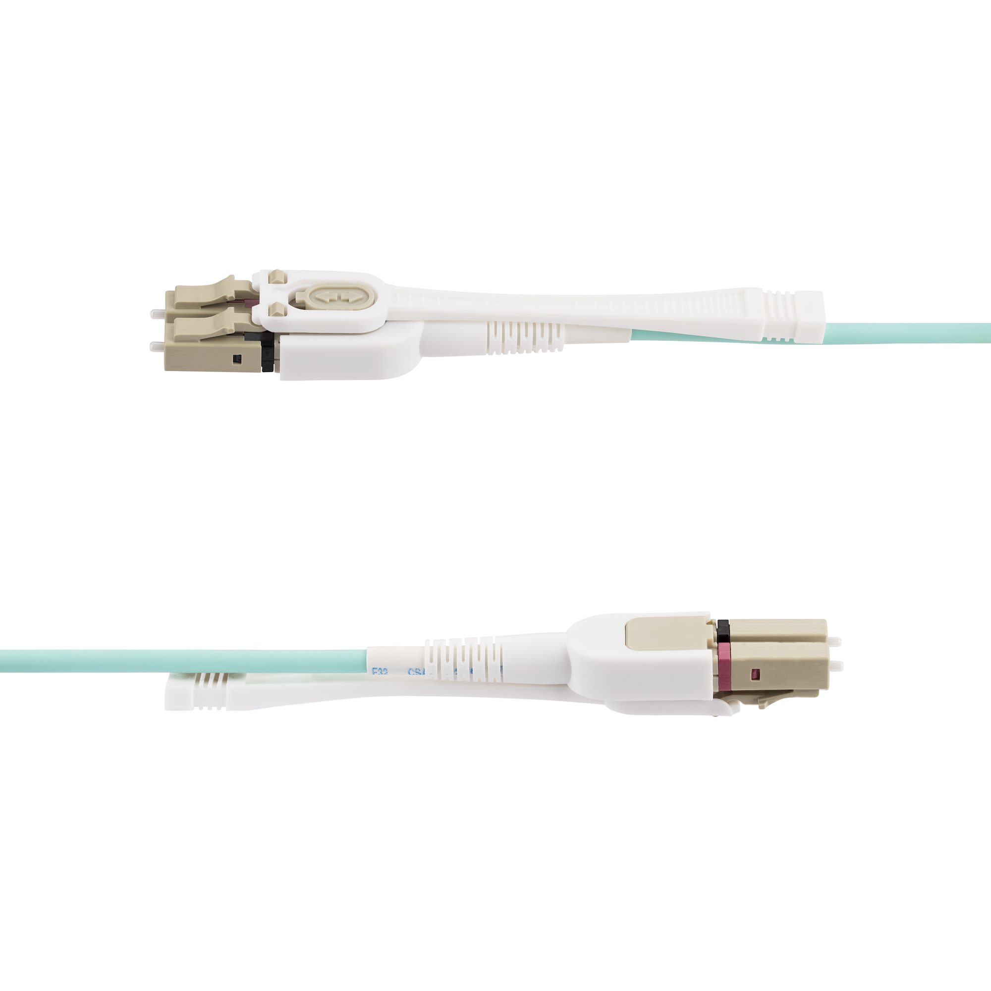 StarTech.com 3m (10ft) LC to LC (UPC) OM4 Multimode Fiber Optic Cable w/Push Pull Tabs, 50/125µm, 100G Networks, Ansicht 2