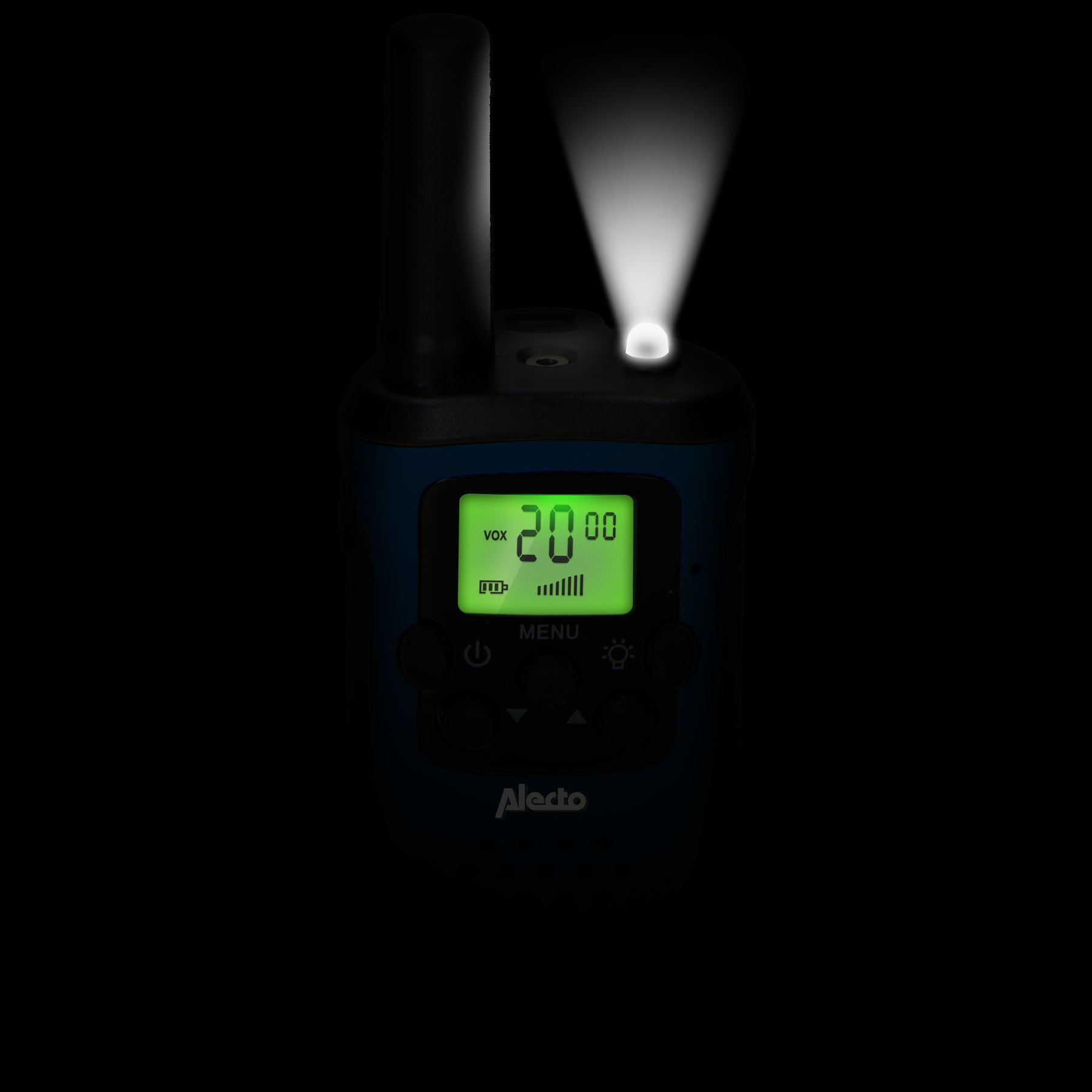 Alecto FR175BW - CB-Funkdienst - 8 Kanäle - 446 MHz - 7000 m - 24 h - 49 mm, Ansicht 4