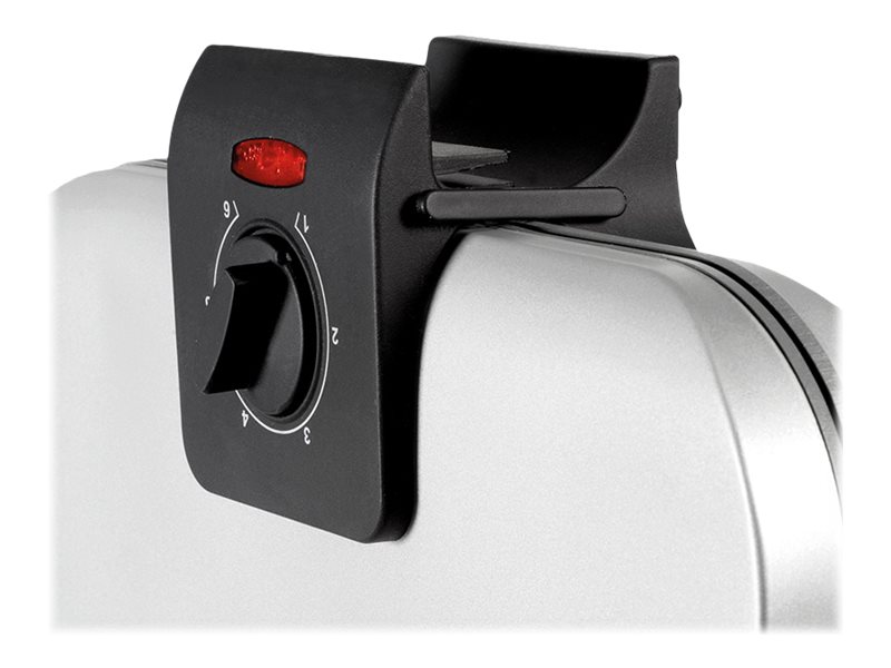 UNOLD 48241 - Waffeleisen - 1.2 kW - Silber, Ansicht 4