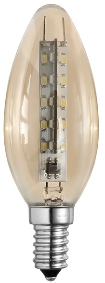 Segula LED-Lampe - Form: Kerze - klar Finish - E14 - 2.7 W (Entsprechung 15 W), Ansicht 2