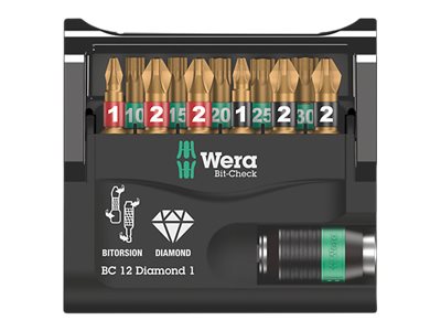 Wera Bit-Check 12 Diamond 1 - Schraubendreher-Bitsatz, Ansicht 3