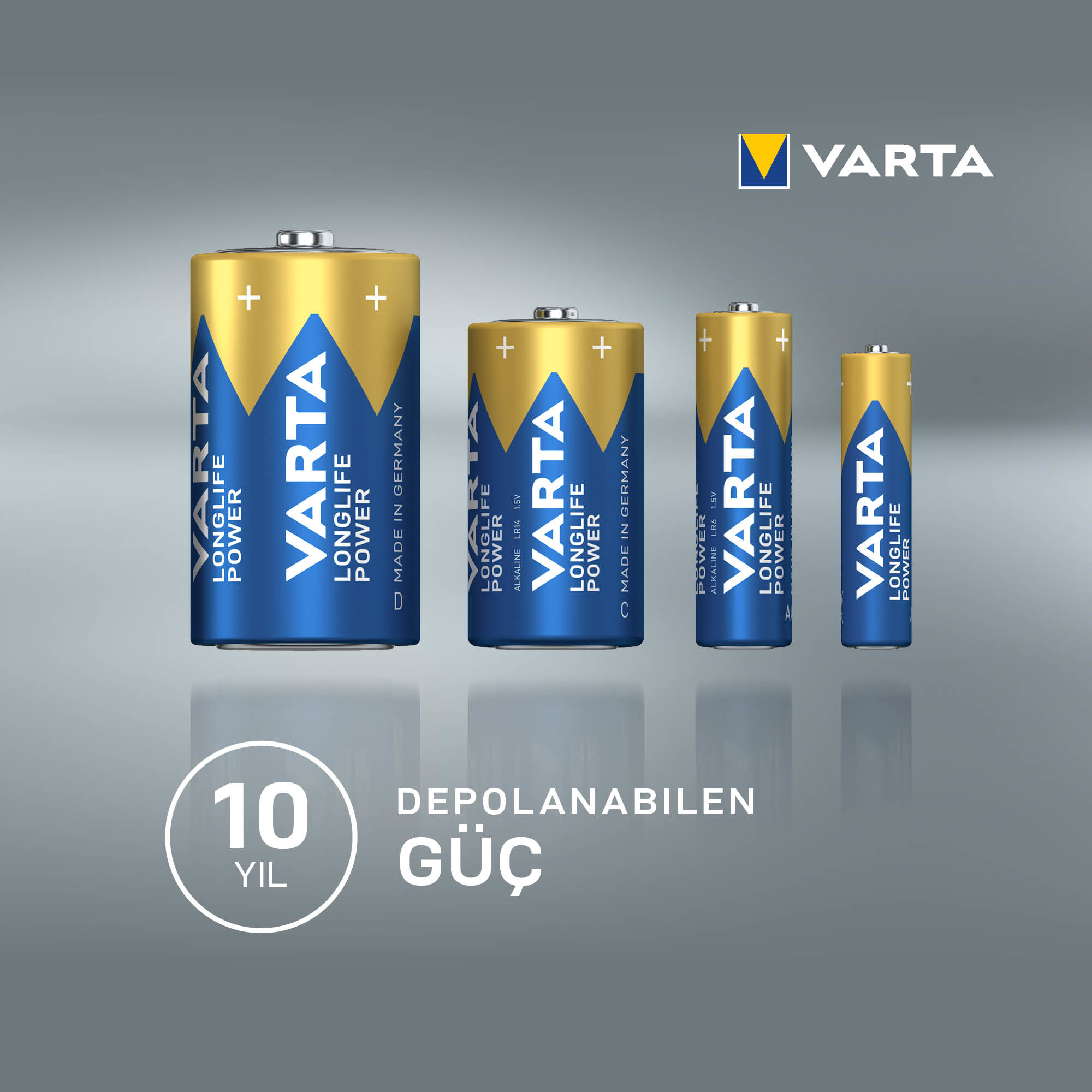 Varta High Energy - Batterie 4 x AAA - Alkalisch, Ansicht 2