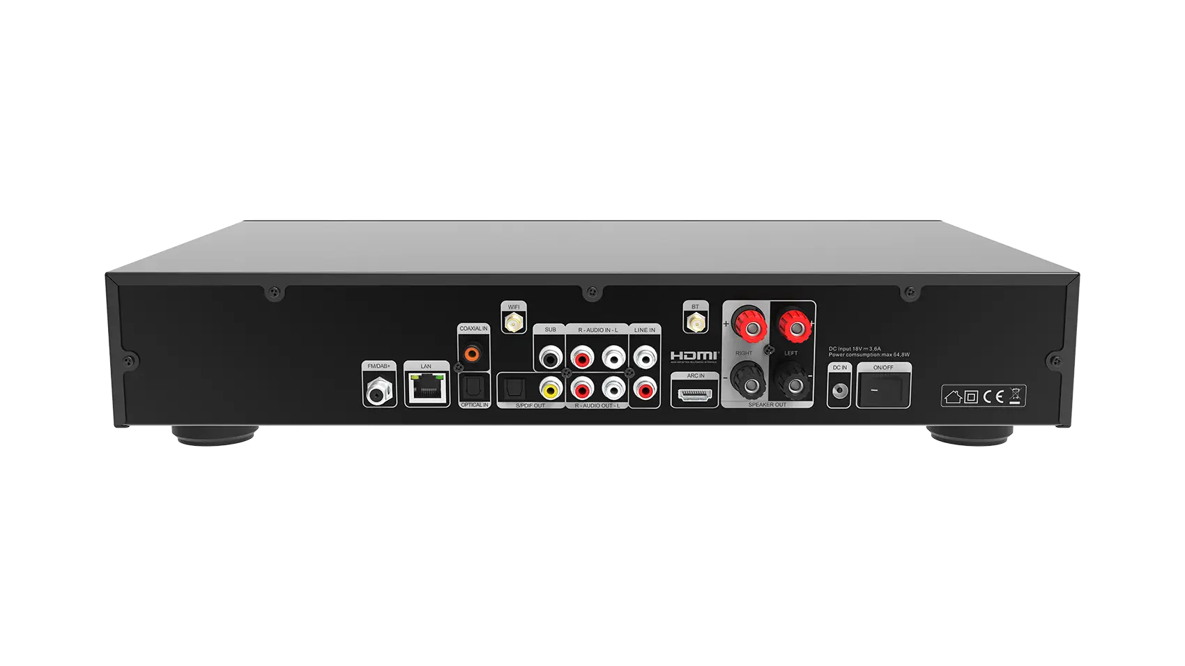 Telestar TOP 550 Schwarz Multifunktionsradios HiFi-Baustei, Ansicht 2