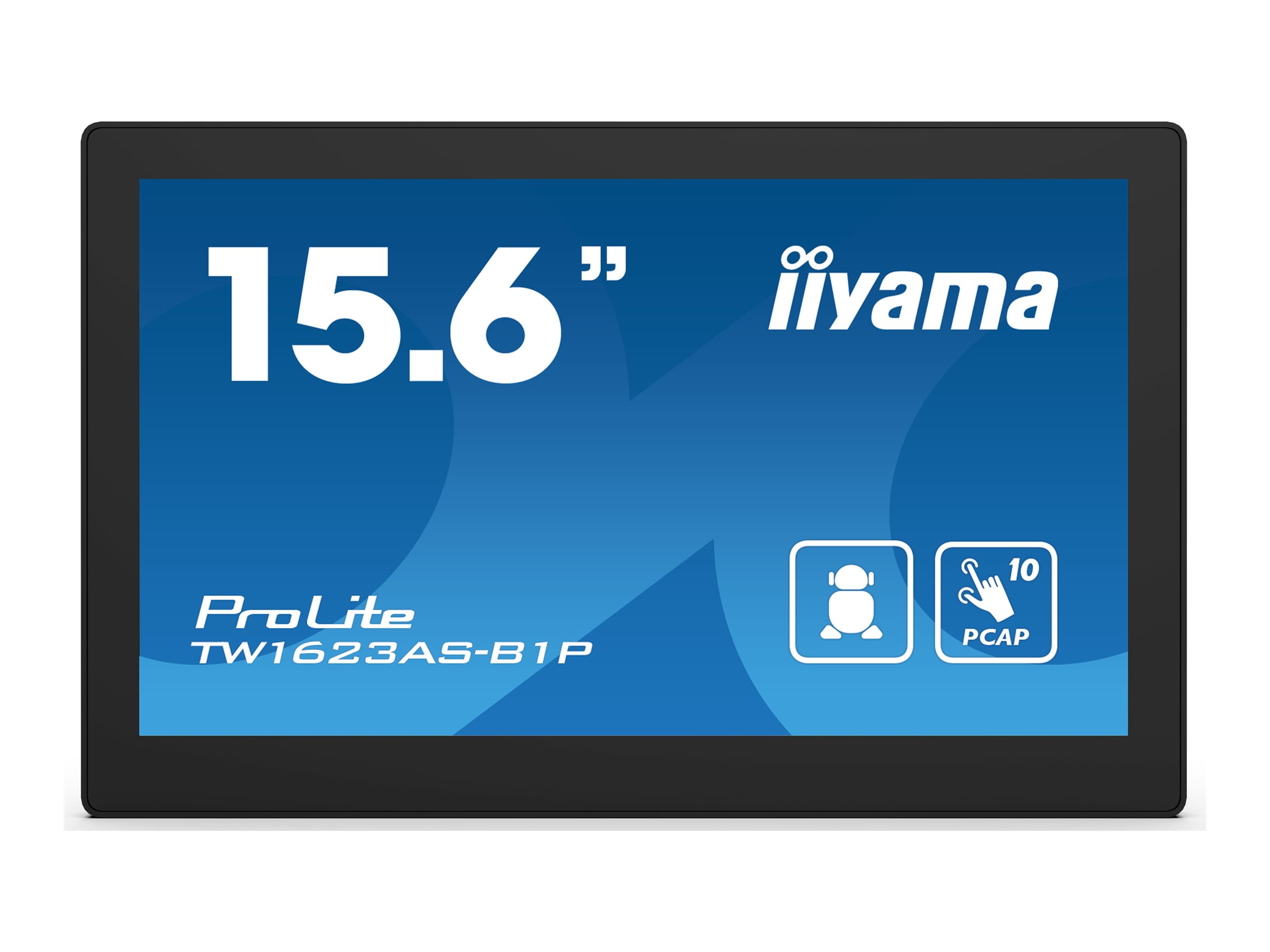 Iiyama ProLite TW1623AS-B1P - Android-PC - Touchpanel-PC - 1 RK3568 / 2 GHz - RAM 4 GB - SSD - eMMC 32 GB - Cortex-A55 -