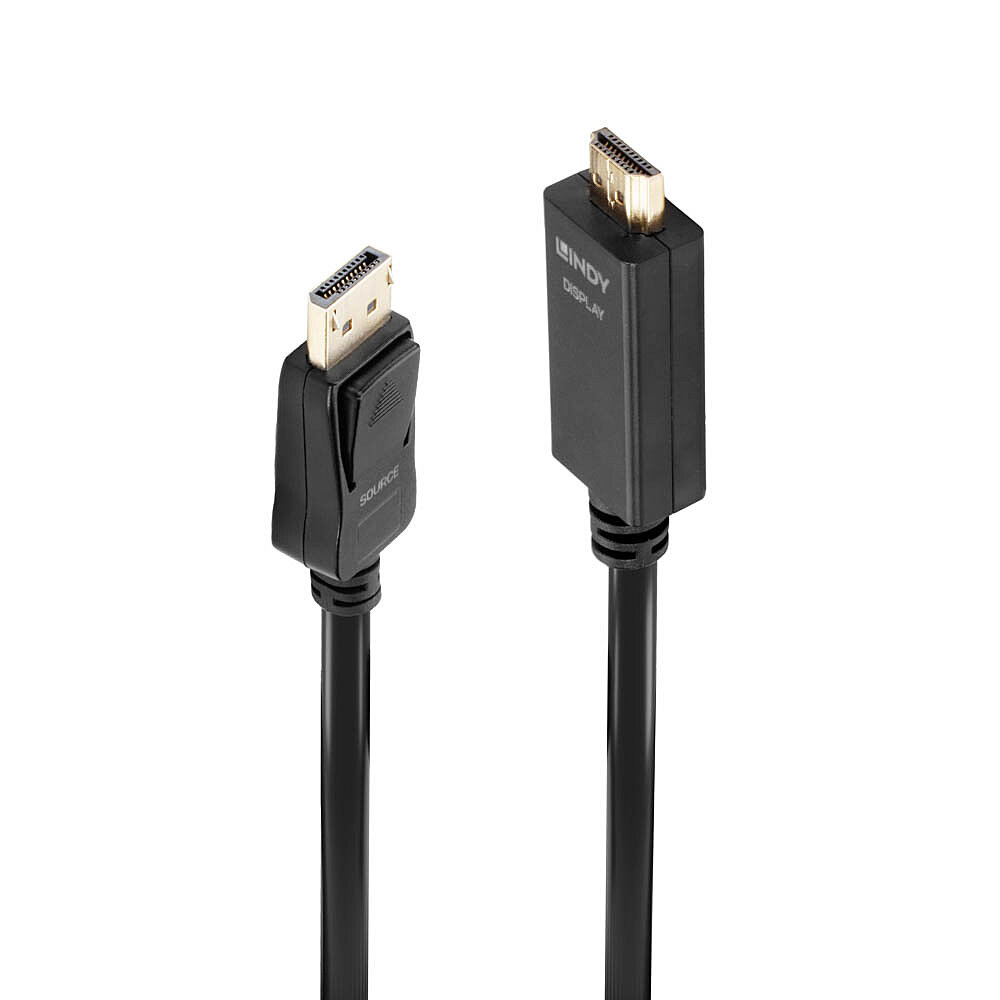 Lindy Video- / Audiokabel - DisplayPort (M) - 3 m, Ansicht 2