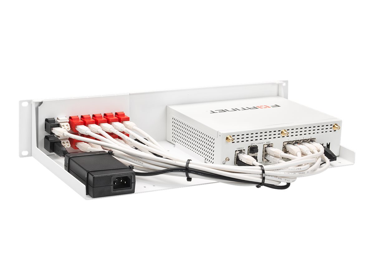 Rackmount.IT RM-FR-T18 - Netzwerk-Einrichtung - Rack montierbar - weiß, RAL 9003 - 1.3U - 48.3 cm (19), Ansicht 4