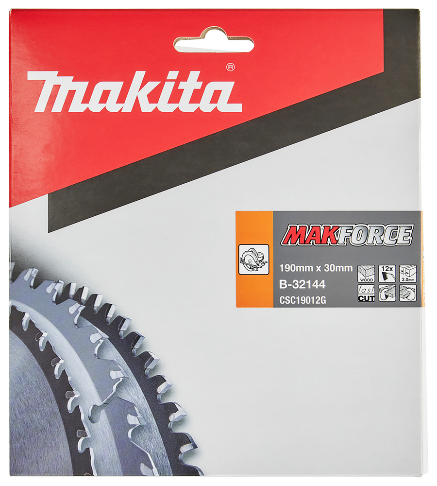 Makita MAKFORCE - Kreissägeblatt - für Holz - 190 mm, Ansicht 3