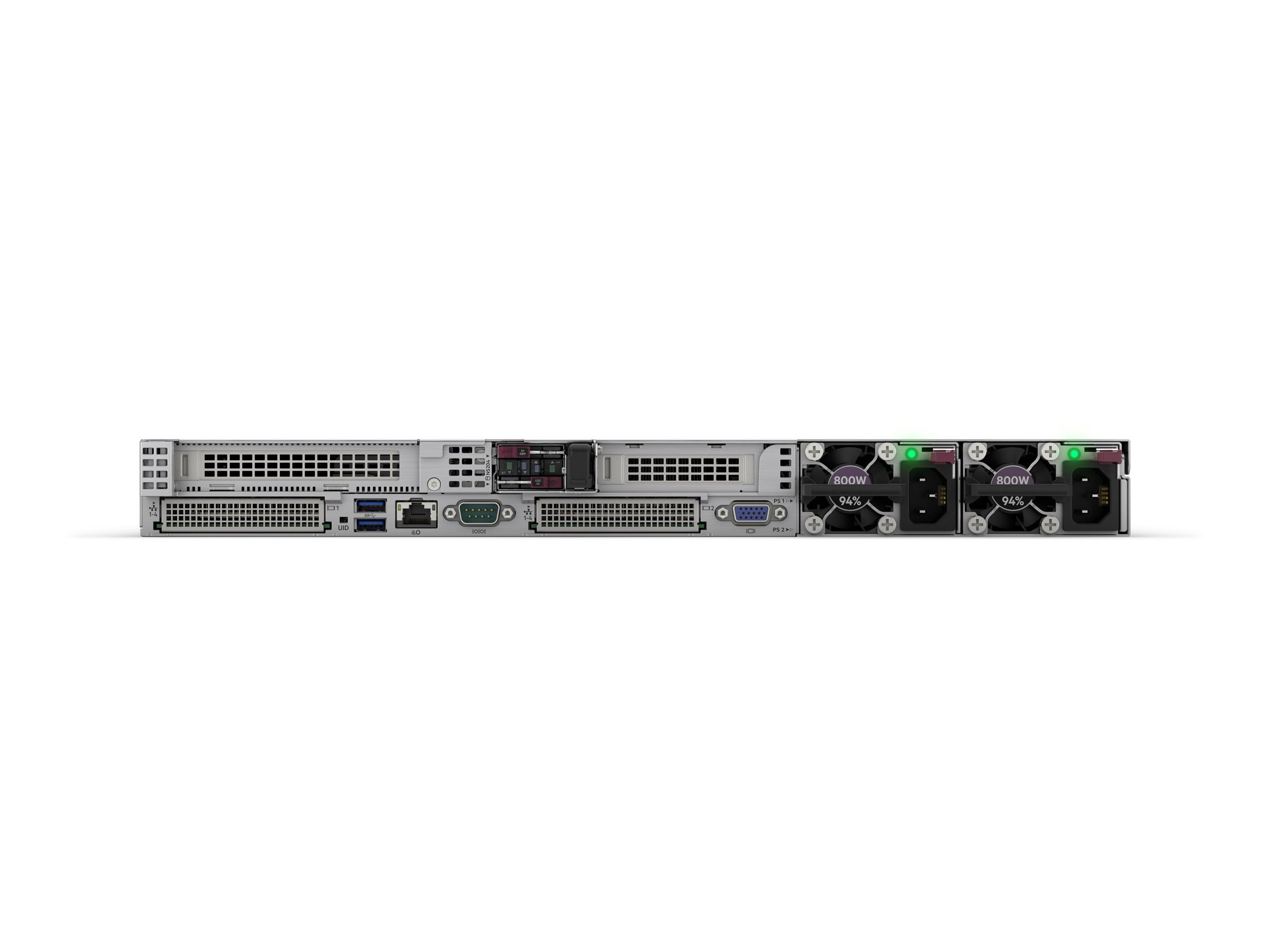 HPE ProLiant DL325 Gen11 Performance - Server - Rack-Montage - 1U - 1-Weg - 1 x EPYC 9354P  3.25 GHz - RAM 32 GB - SATASASNVMe - Hot-Swap 6.4 cm (2.5)
