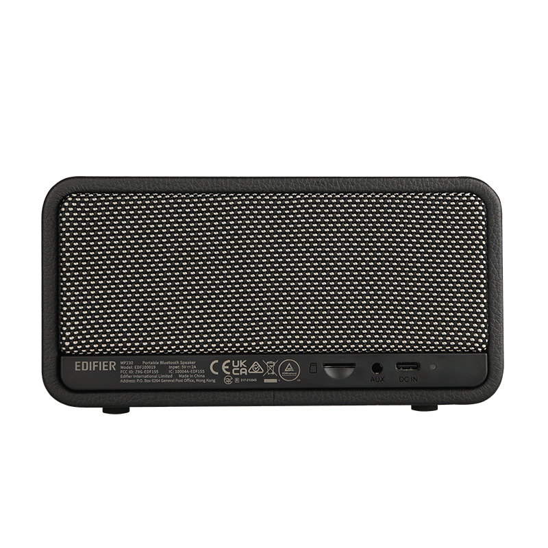 Edifier MP230 2.0 retro-schwarz Bluetooth Retro-Look retail - Lautsprecher, Ansicht 4