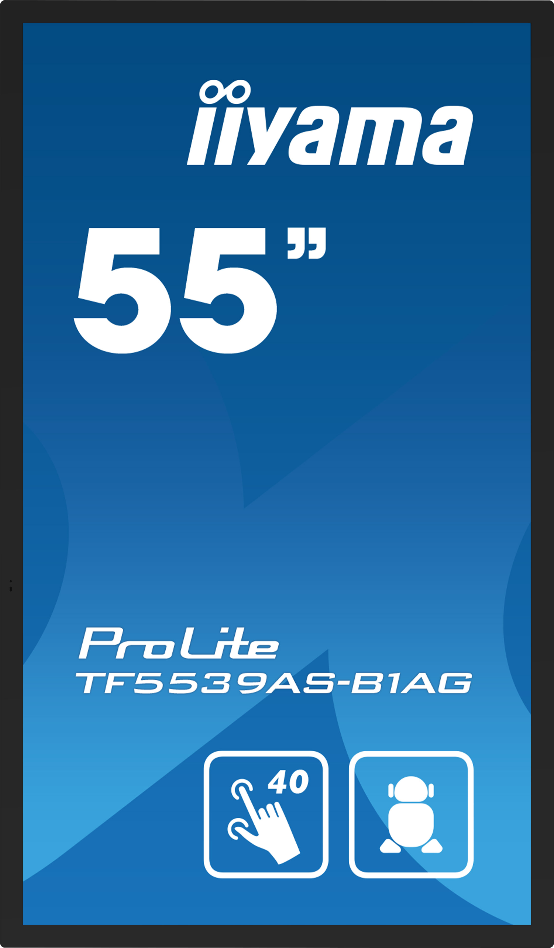 Iiyama ProLite TF5539AS-B1AG - 140 cm (55) Diagonalklasse, Ansicht 3
