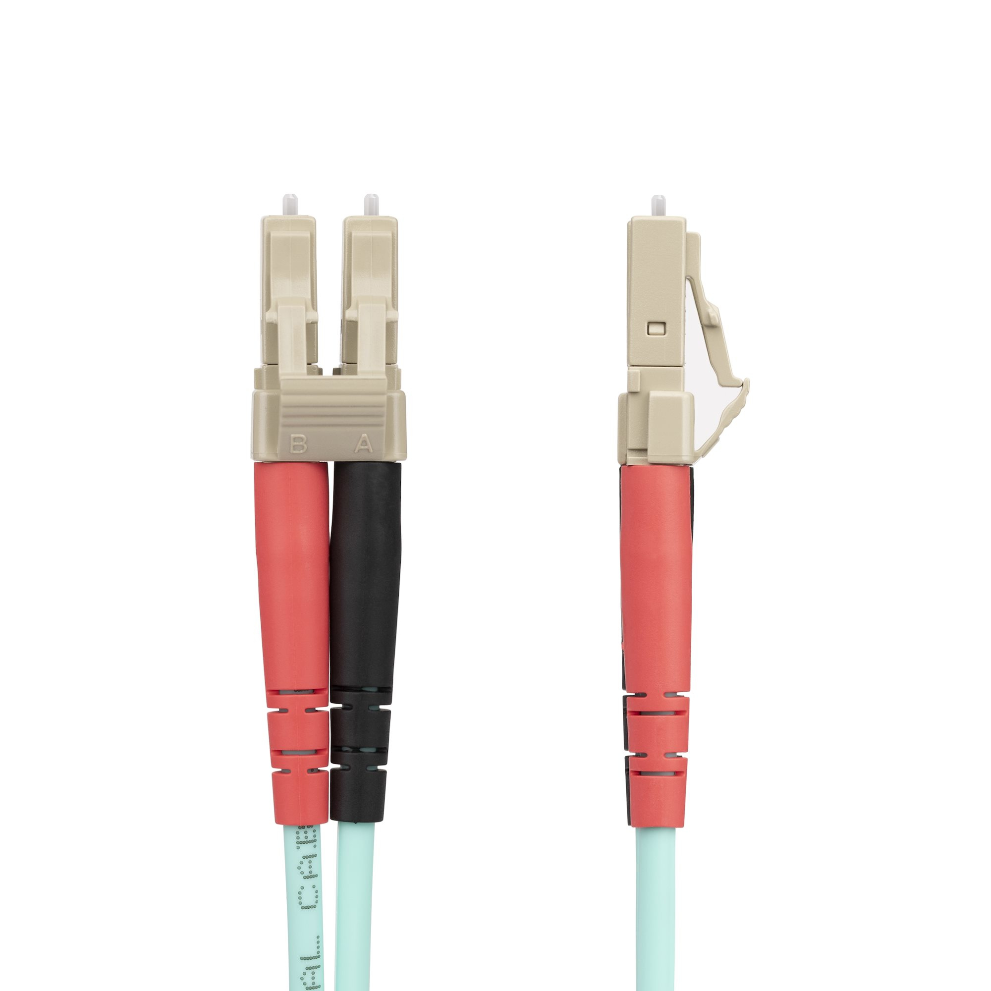 StarTech.com 20m (65ft) LC/UPC to LC/UPC OM4 Multimode Fiber Optic Cable, 50/125µm LOMMF/VCSEL Zipcord Fiber, Ansicht 2